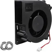 Brushless Cooling Blower Fan, 120mm x 32mm 12V DC Squirrel Cage Centrifugal Fan, High CFM Turbine Fan for DIY Exhaust Vent Cooling Ventilation Inflatable, Dual Ball Bearing
