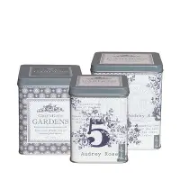 在飛比找Yahoo!奇摩拍賣優惠-GreenGate Square Tin Box Set -