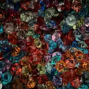 Acrylic Ice Rock Table Scatter Confetti Vase Fillers Floral Arrangements 13lbs