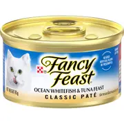 Fancy Feast Ocean whitefish & Tuna Adult Wet Cat Food 85g