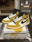 Size 11.5-Air Jordan 1 Retro OG High Yellow Ochre Brand New OG All