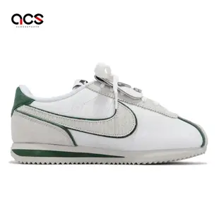 Nike 休閒鞋 Wmns Cortez 女鞋 男鞋 白 綠 阿甘鞋 All Petals United 別針 FQ0259-110