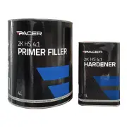 PACER HIGH BUILD PRIMER 5 LITRE KIT GREY 2PAC 2K FILLER SURFACER PANEL