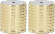 2 Pack Adjustable Furniture Bed Risers, Heavy Duty Aluminum Alloy Supports Up to 500kg /1300 Lbs, Table Leg Extenders for Table Desk Couch Chair Sofa Cabinet Bed Legs Dorm