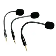 Foams covered 3.5mm Boom Microphone Replacement for HS35 HS45 Headsets