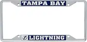 Tampa Bay Lightning Team NHL National Hockey League Metal License Plate Frame for Front or Back of Car Officially Licensed (Traditional)