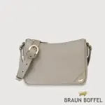 【BRAUN BUFFEL 德國小金牛】台灣總代理 瑪普爾 斜背包-卡其色(BF837-12-KA)