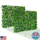 Expandable Fence Privacy Screen for Balcony Patio Outdoor,Decorative Faux Ivy