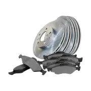 Full Set F + R Disc Rotors Brake Pads for LDV D90 Executive 2.0L 160KW 165KW 4WD