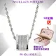 【CHARRIOL 夏利豪】Necklace項鍊系列 Forever永恆銀色吊墜款-加雙重贈品 C6(08-101-1139-0)