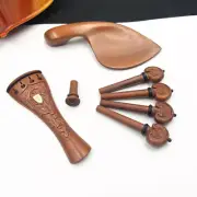 High Quality Boxwood Viloin tailpiece 4/4 w/Tuning Peg Tailpiece Endpin