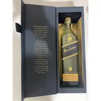 在飛比找蝦皮購物優惠-JohnnieWalkerBlueLabel藍牌威士忌1L空