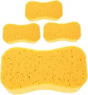 PENIKOKO 4 Pack High Density Car Sponges Soft Sponge Cleaning Tools for Car Washing Scratch- Wash Pad Quick Water Absorption Vehicle Supply