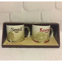 在飛比找蝦皮購物優惠-韓國🇰🇷星巴克首爾城市杯 小對杯 城市馬克杯 Korea S