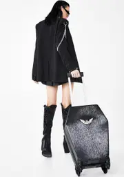 [Killstar] Casket Carry On Suitcase