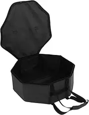 Parliky Travel Hat Bag Foldable Storage Case for Hats Large Capacity Holder for Cowboy and Baseball Caps Stylish and Portable Design for Men and Women for Travel and Outdoor Activities