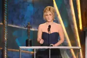 Actress Drew Barrymore onstage at the TNT/TBS broadcast of the 16t- Old Photo 3