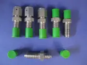 Swagelok Bulkhead Tube Adapter 1/4" MVCR x 1/4" MVCR, Lot of 6 Used