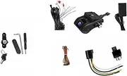 4G DashCam Car DVR JC400P Vehice Cam 2 Live Stream Video Cut-Off Fuel 1080P Recorder Front & Inside APP(10 Years Platform,256G)