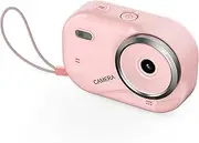 Generic Digital Camera, Autofocus 4K Vlog Camera for Photography with 16X Zoom, 48MP Portable Point and Shoot Digital Camera with Flashlight, 32GB Card for Teens Adult Beginner (Pink)