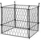 VEVOR 4 Pack Plant Protectors from Animals, 13.4'' x 13.4'' Chicken Wire Plant P