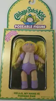 1984 cabbage patch kids poseable figure Phoebe Pam