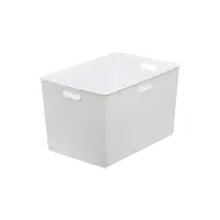 在飛比找蝦皮購物優惠-臺灣餐廚 TBD401 博多收納盒 白  收納盒 整理箱 抽