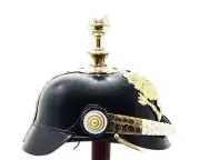 Medieval Armor Gift Prussian Armor Agate Leather Helmet