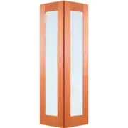Woodcraft 2040 x 820 x 35mm Internal Bifold Door 1Lite Frosted Safety Glass