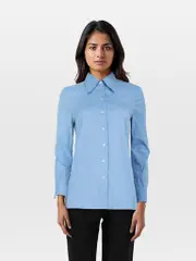 Blue Long Sleeve Shirt