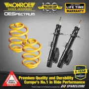 Front Lowered Monroe Shock Absorbers King Springs for Holden Commodore VE 8cyl