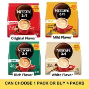 NESCAFE 3 in 1 Blend & Brew Instant Coffee 4 Flavor