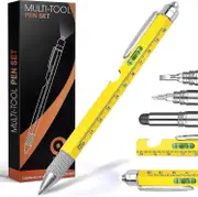 9 In 1 Multi Tool Pen, Cool Gadgets For Men Yellow