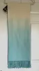 Incalpaca Peru 100% Baby Alpaca Hand-dyed Ombre Luxury Throw Blanket 50"x70"