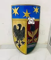 Medieval Knight Replica Shield, Middle Ages Shield, Coats of Arms Metal Shield