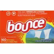 Bounce Dryer Sheets 160/BX Outdoor Fresh 80168BX