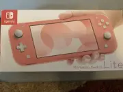 Nintendo Switch Lite 32 GB Gaming Console - Coral—BRAND NEW