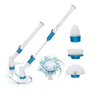Electric Cordless Spin Scrubber Super Power Turbo Clean Brush Cleaning Brushes