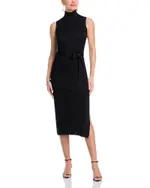 Paige Zoelle Ribbed Turtleneck Dress