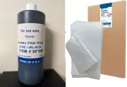 WaterProof Inkjet Silk Screen Printing Film 17" 24" 36 44" 5mil + 1000ML INK