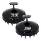 YES! 2 Pack Hair Scalp Massager Shampoo Brush for Growth, With Soft Scrubber