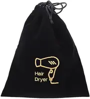 Ipetboom Multipurpose Lint- Drawstring Bag for Hair Dryer Smooth Storage Pouch Travel Gym Bag