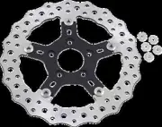 AN Jagged Floating Brake Rotor 11.5in Fr Rr 5-Bolt Softail Springer 07-08