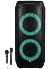 Pure Acoustics Dancer 650X 300W PA Bluetooth Speaker/USB/FM/Radio/Wireless Mic