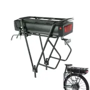 [EU Direct] UNITPACKPOWER S045 48V 20AH Rear Rack Electric Bike Battery 88km Max 2500mAh Lithium Li-ion 18650 Battery wi