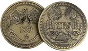 Yes No Challenge Coin Collection