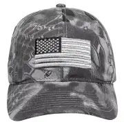 Outdoor Cap 12015933 USA Flag Kryptek Raid Hook & Loop OSFA Unstructured