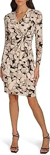 [Calvin Klein] Women's Work Printed Sheath Dress