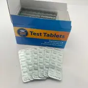 DPD1 free chlorine pack water test palintest analysis x 1000 tablets DPD 1
