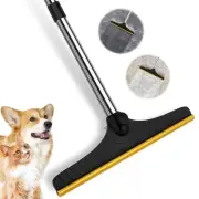 5FT Carpet Rake Pet Hair Remover, Reusable Carpet Rake with Telescopic Handle...